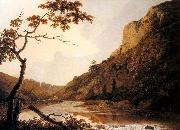 Joseph wright of derby Matlock Tor oil painting on canvas
